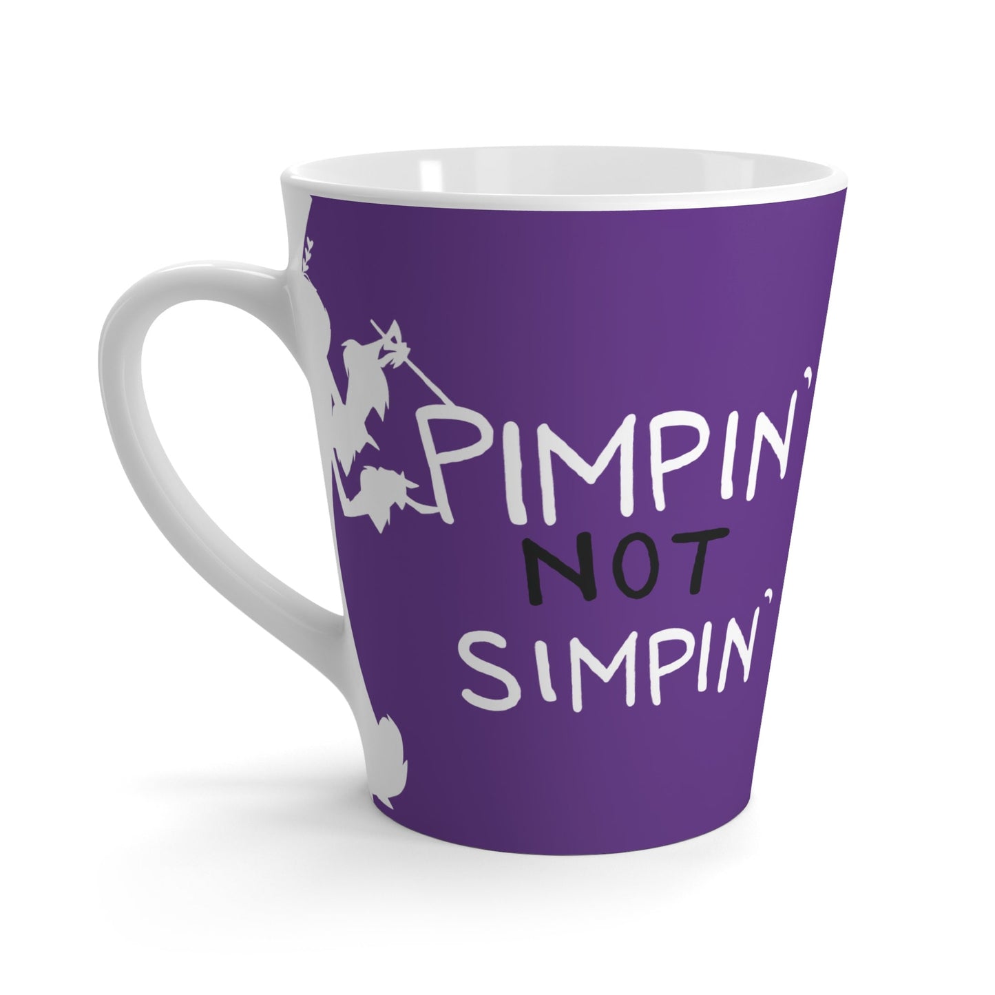 Pimpin' NOT Simpin' Valentino Mug Series | Hazbin Hotel | Fan Art Drinkware