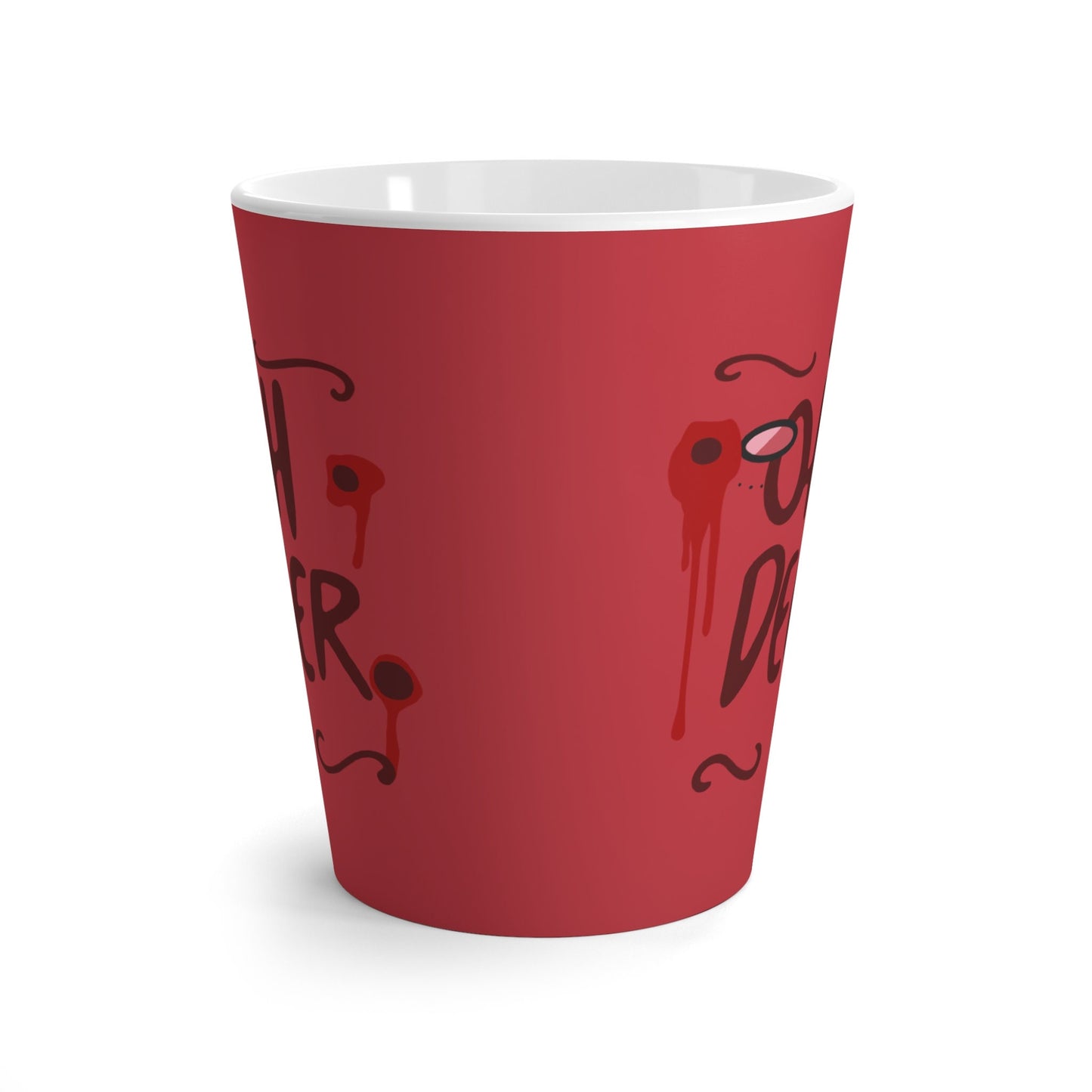 OH DEER! Alastor Latte Mug | Hazbin Hotel | Drinkware | Fan Art