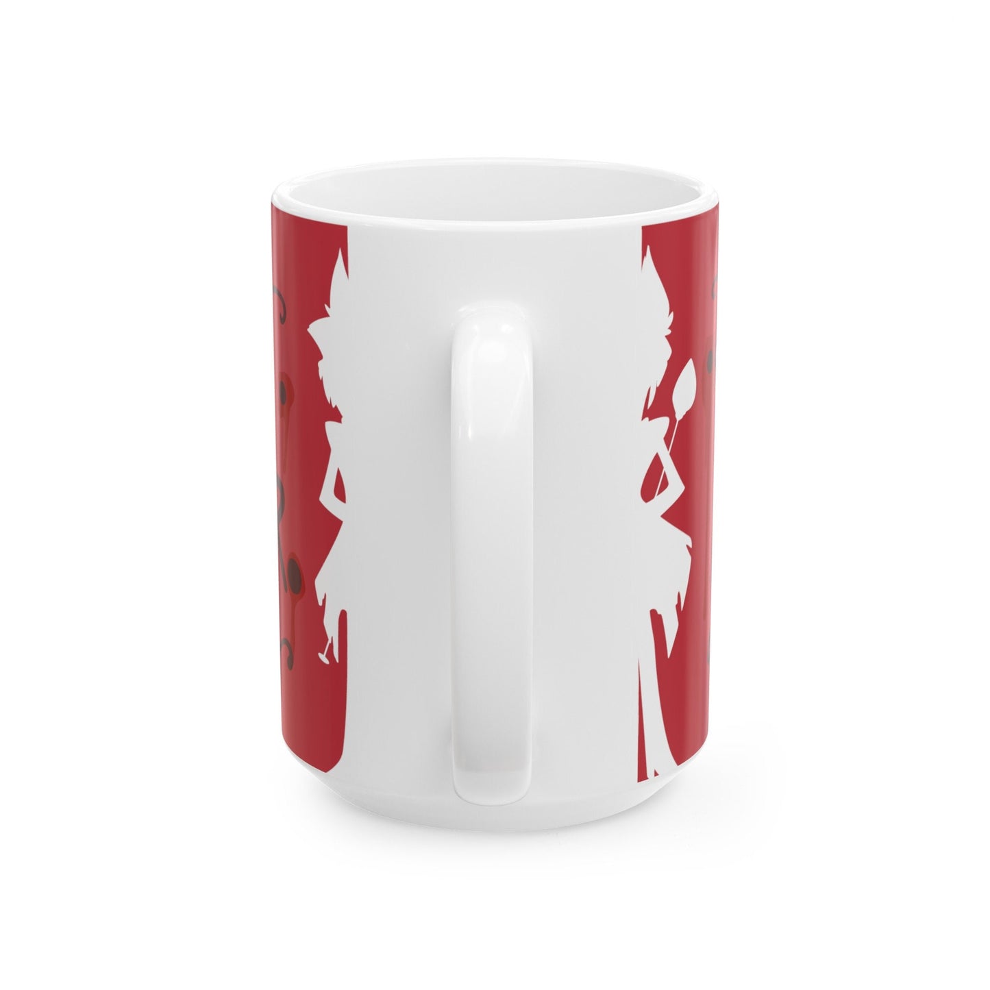 OH DEER! Alastor Latte Mug | Hazbin Hotel | Drinkware | Fan Art