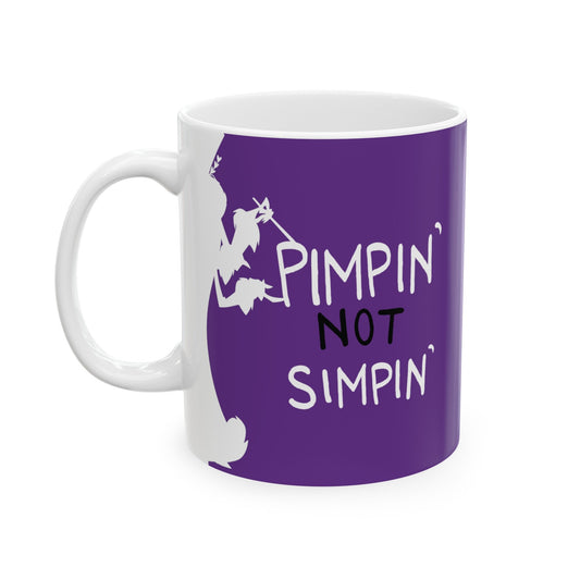 Pimpin' NOT Simpin' Valentino Mug Series | Hazbin Hotel | Fan Art Drinkware