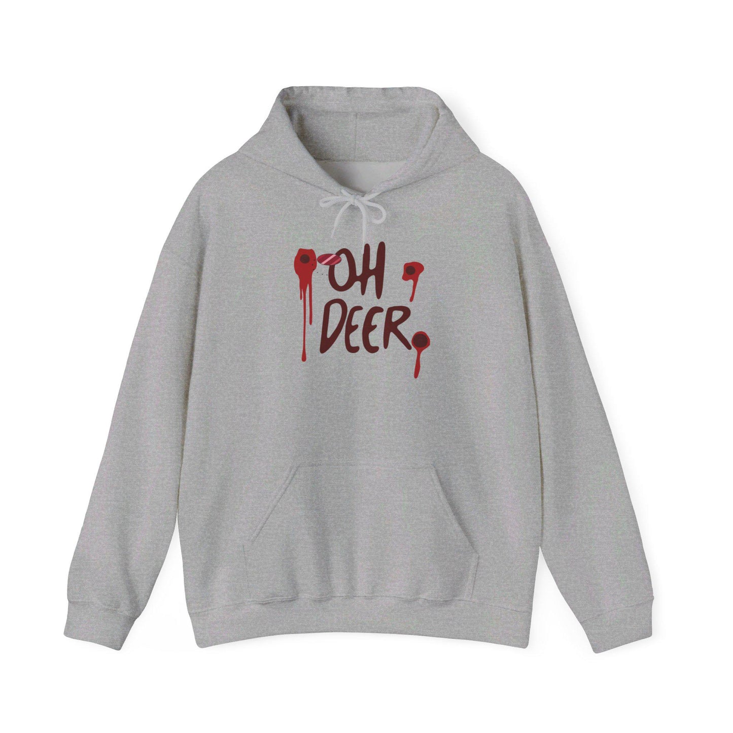 Oh Deer | Comfy Unisex Sweatshirt | Casual Wear | Hazbin Hotel Inspired